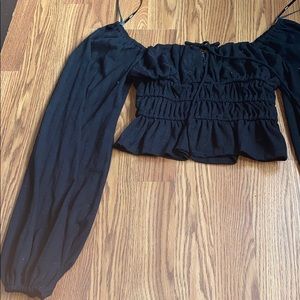 NWOT balloon sleeve off the shoulder!